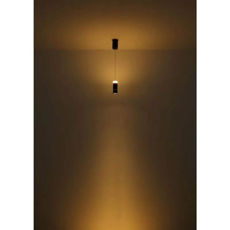 Luminaires Globo Lighting Alvarado Suspension LED Noir, 1 lumière* Éclairage Led