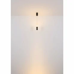 Luminaires Globo Lighting Alvarado Suspension LED Noir, 1 lumière* Éclairage Led