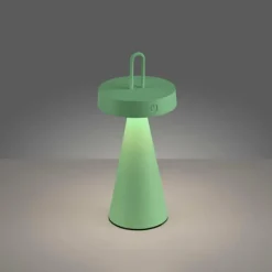Luminaires Scandinaves-Luminaires Leuchten Direkt ALWA Lampe à poser LED Vert, 1 lumière