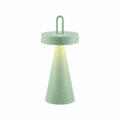 Luminaires Scandinaves-Luminaires Leuchten Direkt ALWA Lampe à poser LED Vert, 1 lumière
