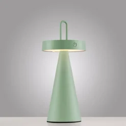 Luminaires Scandinaves-Luminaires Leuchten Direkt ALWA Lampe à poser LED Vert, 1 lumière