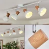Lampes En Bois-hofstein Alyra Plafonnier, Spot de plafond Blanc, 4 lumières