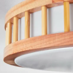 Luminaires Scandinaves-hofstein Amarelos Plafonnier LED Écru, Blanc, 1 lumière