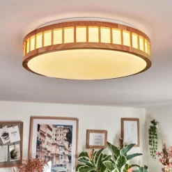 Luminaires Scandinaves-hofstein Amarelos Plafonnier, Panel LED Blanc, 1 lumière, Télécommandes