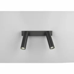 Luminaires Trio Ambala Spot de plafond LED Noir, 2 lumières* Spots Et Projecteurs