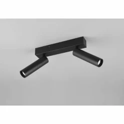 Luminaires Trio Ambala Spot de plafond LED Noir, 2 lumières* Spots Et Projecteurs