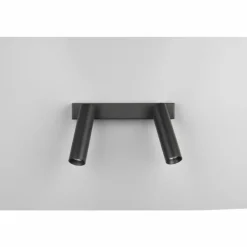 Luminaires Trio Ambala Spot de plafond LED Noir, 2 lumières* Spots Et Projecteurs