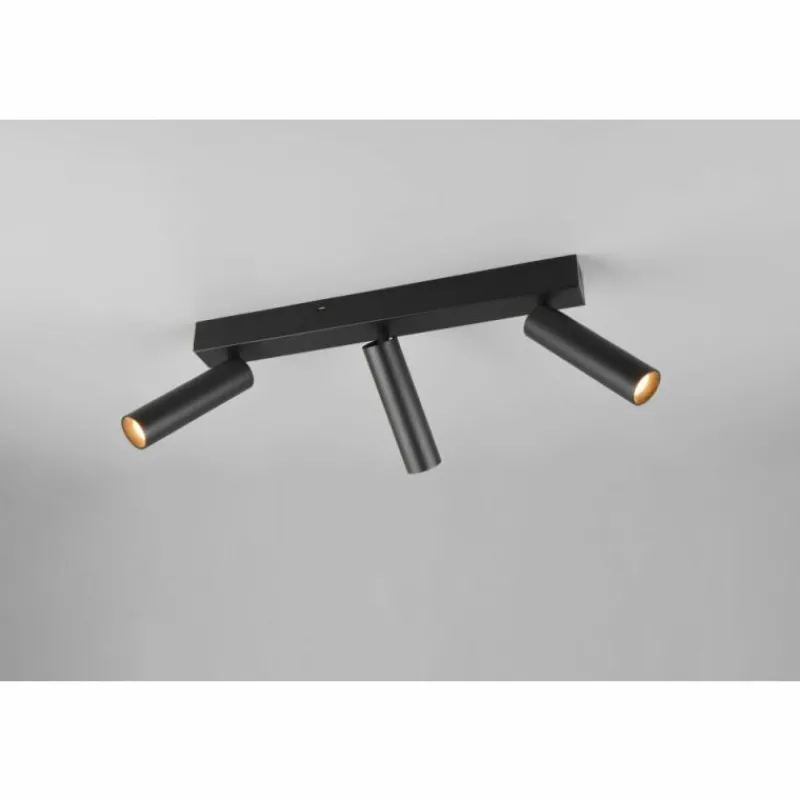 Luminaires Trio Ambala Spot de plafond LED Noir, 3 lumières* Éclairage Led