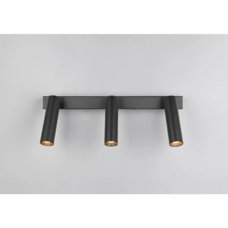 Luminaires Trio Ambala Spot de plafond LED Noir, 3 lumières* Éclairage Led