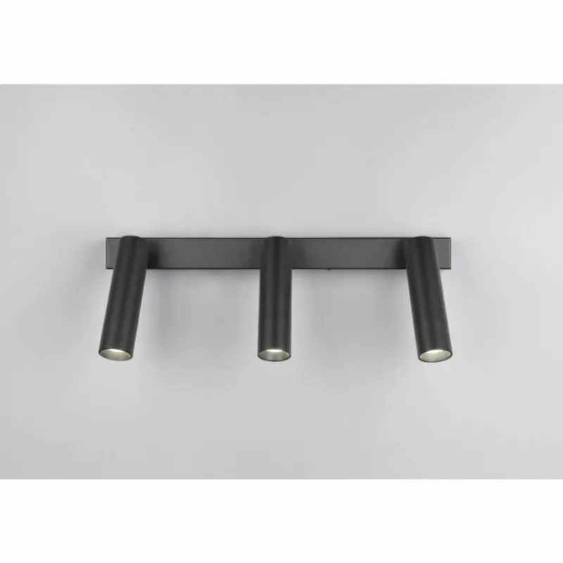 Luminaires Trio Ambala Spot de plafond LED Noir, 3 lumières* Éclairage Led