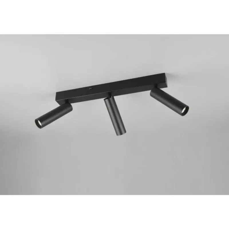 Luminaires Trio Ambala Spot de plafond LED Noir, 3 lumières* Éclairage Led