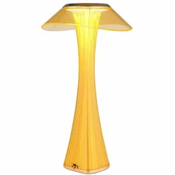 Lampes Dorées-Luminaires Globo Lighting Ambra Lampe à poser LED Ambre, Or, 1 lumière