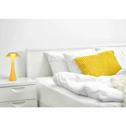 Lampes Dorées-Luminaires Globo Lighting Ambra Lampe à poser LED Ambre, Or, 1 lumière