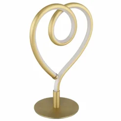 Lampes Dorées-Luminaires Globo Lighting Amore Lampe à poser LED Or, 1 lumière