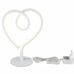 Luminaires Globo Lighting Amore Lampe à poser LED Blanc, 1 lumière* Éclairage Led