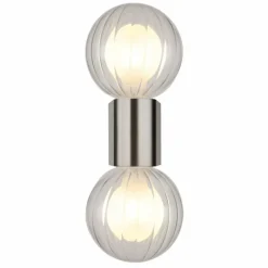 Luminaires Globo Lighting Ander Applique murale Gris, 2 lumières