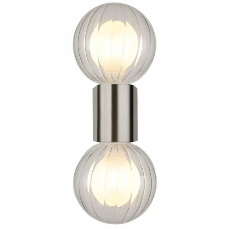 Luminaires Globo Lighting Ander Applique murale Gris, 2 lumières