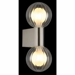 Luminaires Globo Lighting Ander Applique murale Gris, 2 lumières