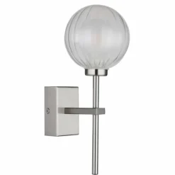 Luminaires Globo Lighting Ander Applique murale Nickel mat, 1 lumière