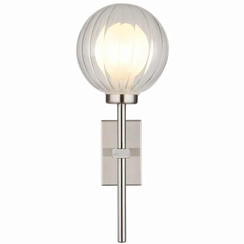 Luminaires Globo Lighting Ander Applique murale Nickel mat, 1 lumière