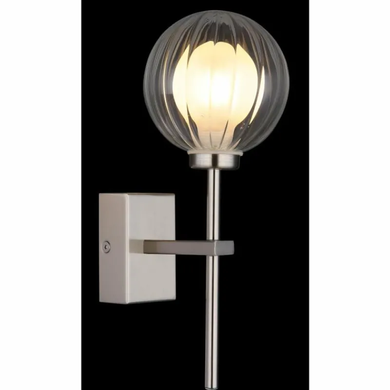 Luminaires Globo Lighting Ander Applique murale Nickel mat, 1 lumière