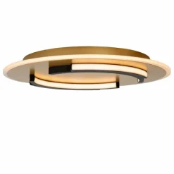 Lampes Dorées-Luminaires Lucide ANDREAS Plafonnier LED Or, 1 lumière