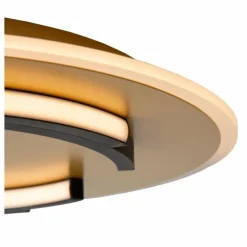 Lampes Dorées-Luminaires Lucide ANDREAS Plafonnier LED Or, 1 lumière