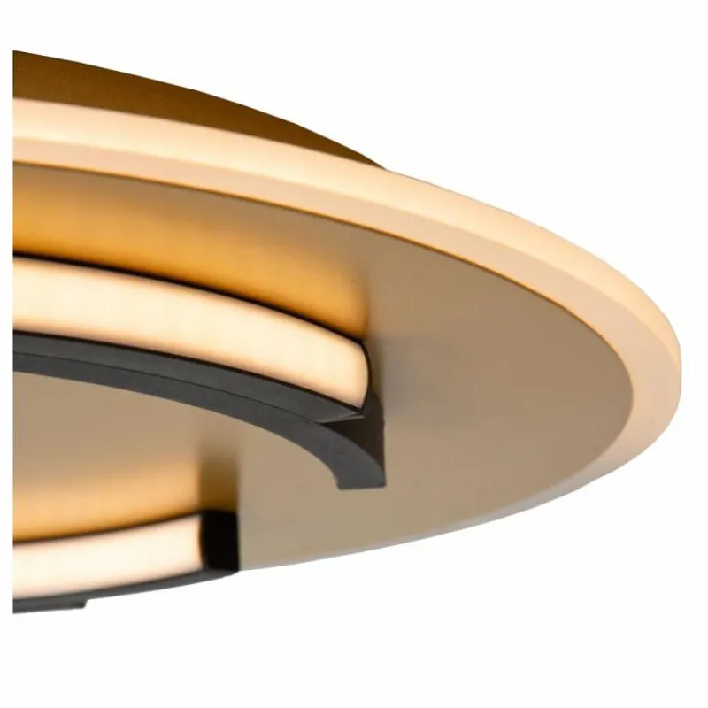 Lampes Dorées-Luminaires Lucide ANDREAS Plafonnier LED Or, 1 lumière