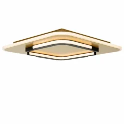 Lampes Dorées-Luminaires Lucide ANDREAS Plafonnier LED Or, 1 lumière