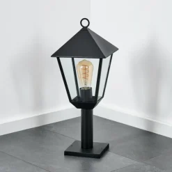 hofstein Anfei Eclairage de chemin Noir, 1 lumière