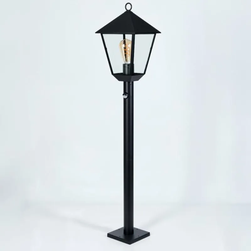 hofstein Anfei Eclairage de chemin Noir, 1 lumière, Détecteur de mouvement