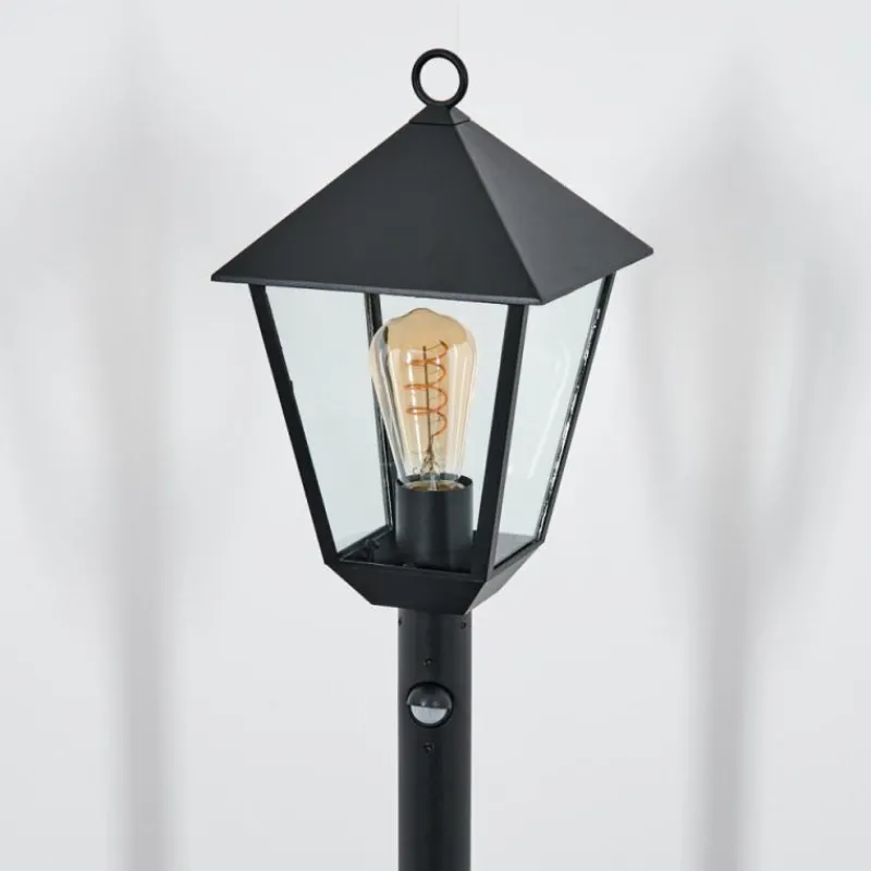 hofstein Anfei Eclairage de chemin Noir, 1 lumière, Détecteur de mouvement