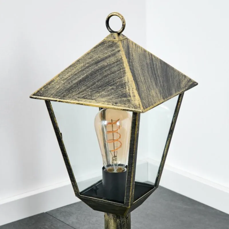 Lampes Dorées-hofstein Anfei Eclairage de chemin Brun, Or, 1 lumière