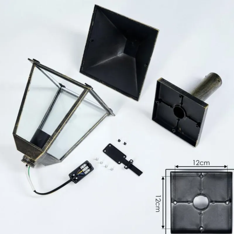 Lampes Dorées-hofstein Anfei Eclairage de chemin Brun, Or, 1 lumière