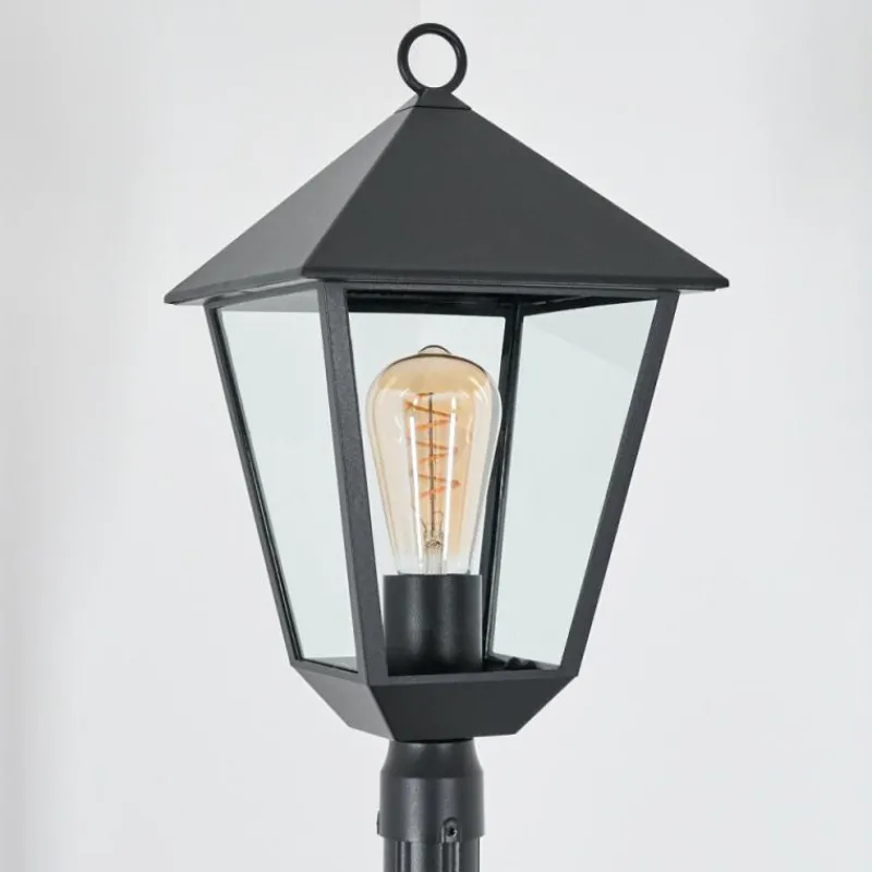 Luminaires Rustiques-hofstein Anfei Eclairage de chemin Noir, 1 lumière