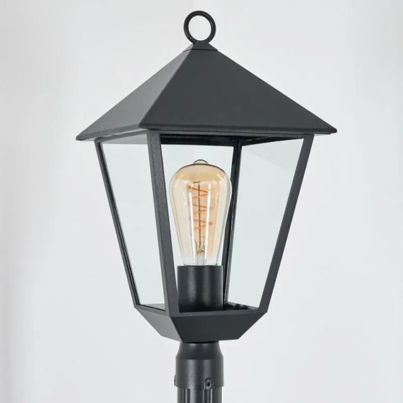 Luminaires Rustiques-hofstein Anfei Eclairage de chemin Noir, 1 lumière