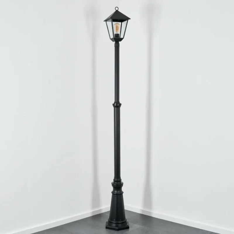 Luminaires Rustiques-hofstein Anfei Eclairage de chemin Noir, 1 lumière