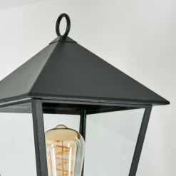 Luminaires Rustiques-hofstein Anfei Eclairage de chemin Noir, 2 lumières