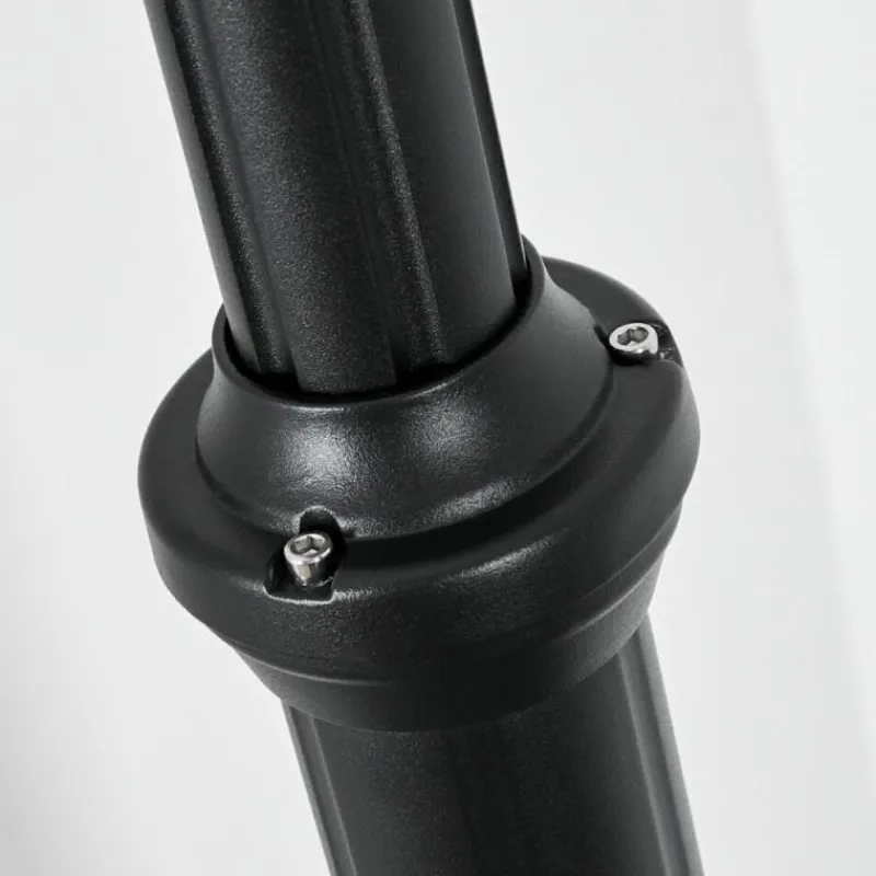 Luminaires Rustiques-hofstein Anfei Eclairage de chemin Noir, 3 lumières