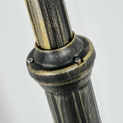 Luminaires Rustiques-hofstein Anfei Eclairage de chemin Or, Noir, 3 lumières