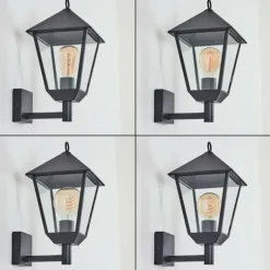hofstein Anfei Lampe murale d´extérieur Noir, 1 lumière