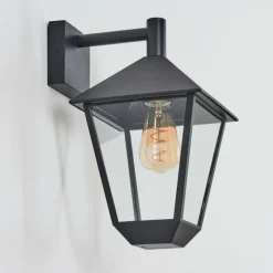 hofstein Anfei Lampe murale d´extérieur Noir, 1 lumière