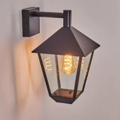 hofstein Anfei Lampe murale d´extérieur Noir, 1 lumière