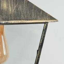 Lampes Dorées-hofstein Anfei Lampe murale d´extérieur Brun, Or, 1 lumière