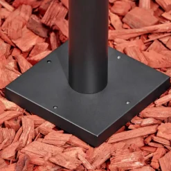 Luminaires Rustiques-hofstein Anfei Luminaire extérieur, Borne lumineuse, Eclairage de chemin Noir, 1 lumière