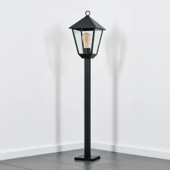 Luminaires Rustiques-hofstein Anfei Luminaire extérieur, Eclairage de chemin Noir, 1 lumière