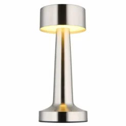 Luminaires Globo Lighting Angelika Lampe à poser LED Nickel mat, 1 lumière* Lampes À Poser