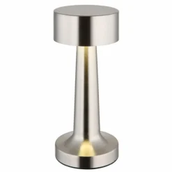 Luminaires Globo Lighting Angelika Lampe à poser LED Nickel mat, 1 lumière* Lampes À Poser