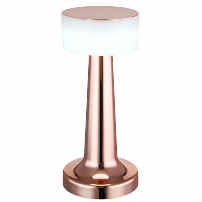 Luminaires Globo Lighting Angelika Lampe à poser LED Cuivre, 1 lumière* Lampes À Poser