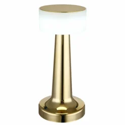 Luminaires Globo Lighting Angelika Lampe à poser LED Laiton, 1 lumière* Éclairage Led